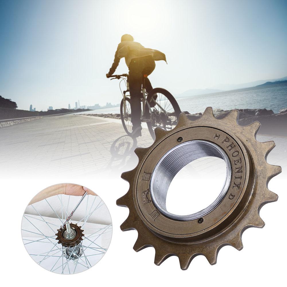 One Speed 18 Teeth Freewheel Chain Sprocket Mountain Bike Replacement Accessory