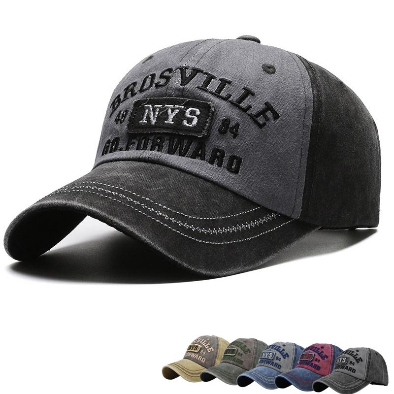 Distressed Vintage Trucker / Baseball Cap Cotton Men Women