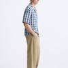 Zara Loose Fit Lapel Casual Short Sleeve Shirt Men Shirts Blue 7200330-400