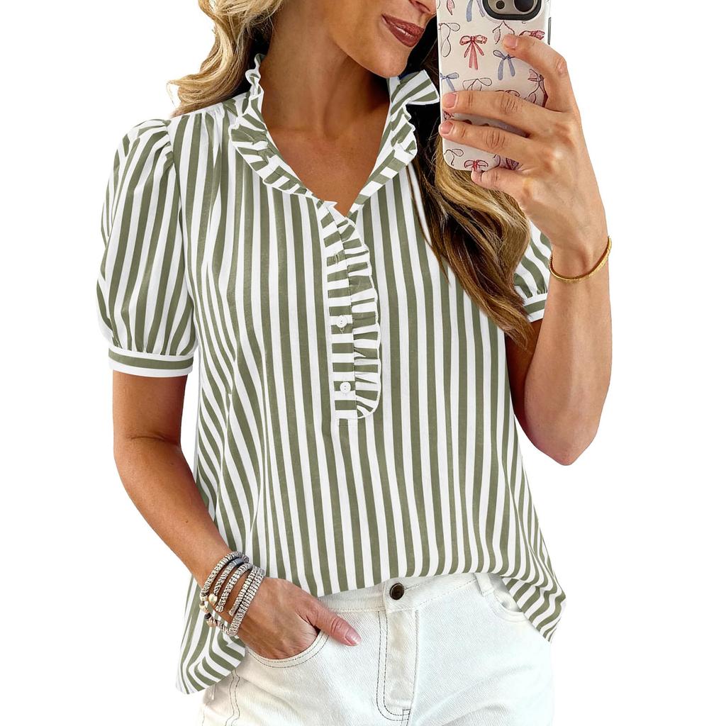 Blusa de Mujer Moda y Casual Camiseta Top