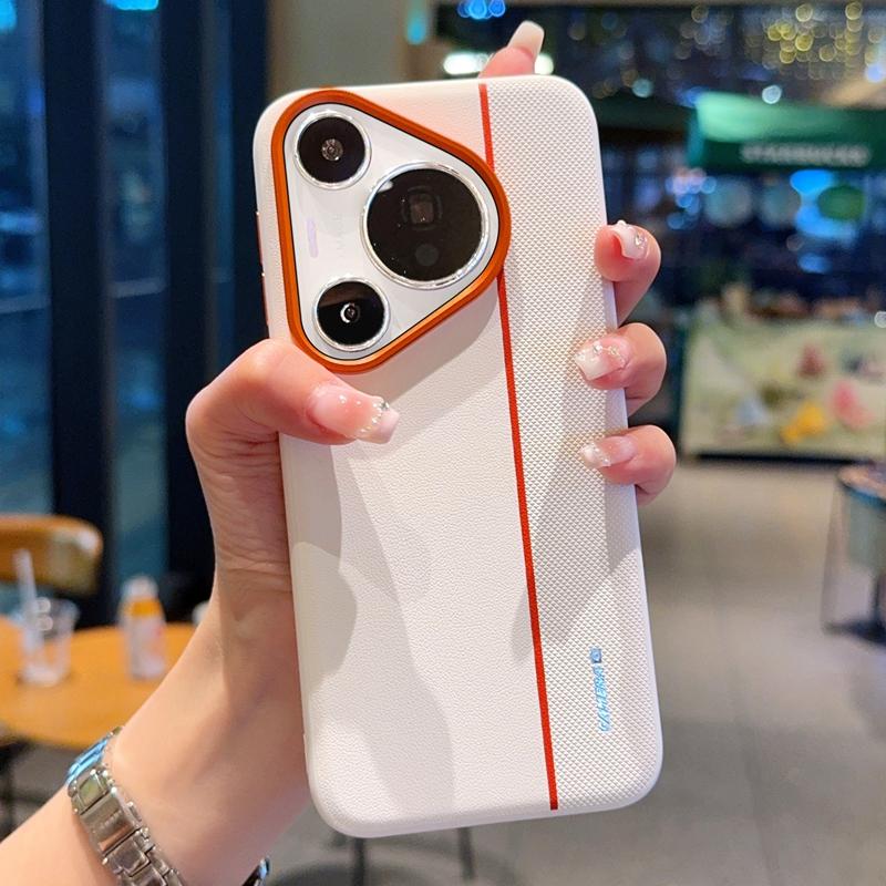 For Huawei Pura 70 Pro Plus Ultra Case Individual Metal Keys Different Leather Textures Good Grip Trendy Case Cover