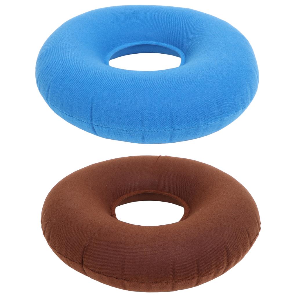 Inflatable Sitting Cushion Round Shape Prevent Bedsore Leakproof Wheelchair Stool Chair Cushion