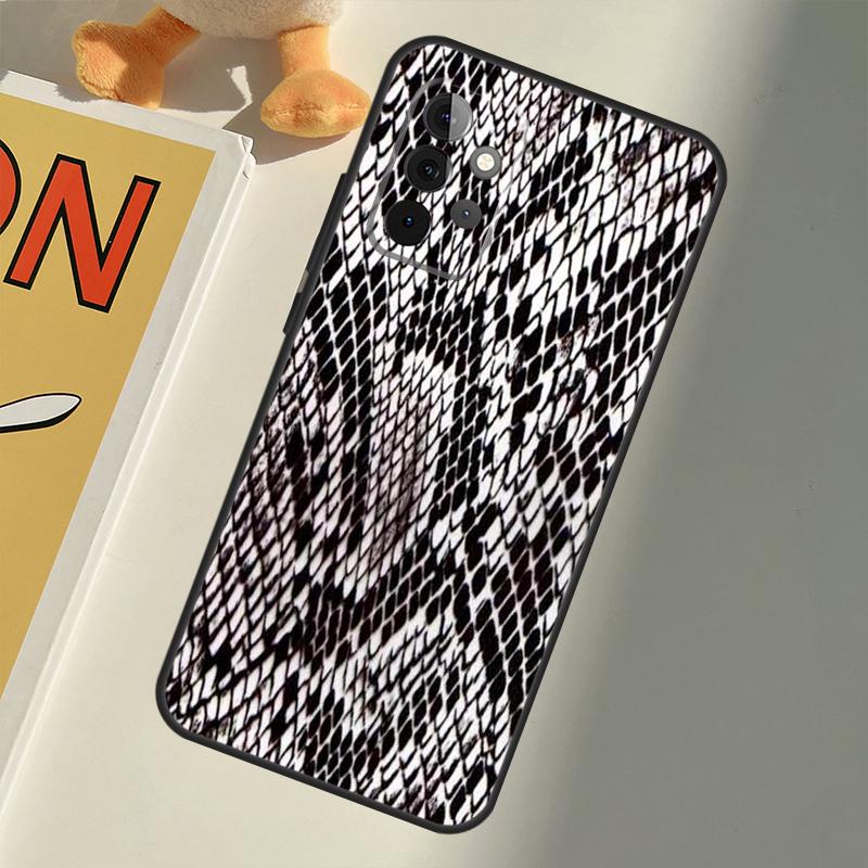 Snake Skin For Samsung Galaxy A33 A36 A56 A26 A16 A15 A55 A53 A35 A22 A32 A52 A54 A34 A14 A05 A06 Case