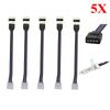 Cable Connector Wiring Harness Male Female Connector Wire PVC Plastic RGB Strip Light 4PIN Combine Light Segments
