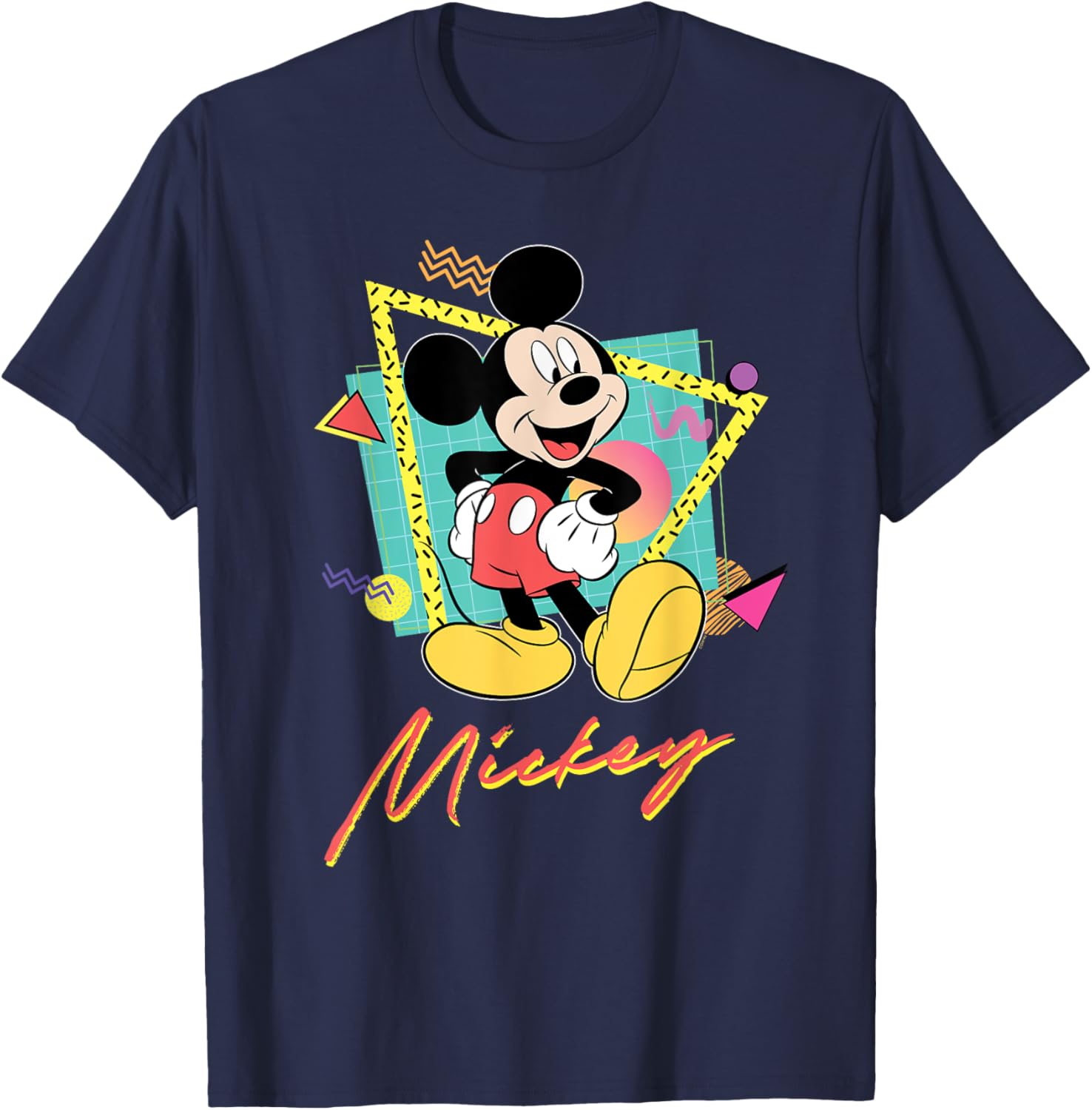 Fashion Casual Disney Mickey Mouse Retro ’90s Couples Matching Valentine’s T-Shirt S-4XL L