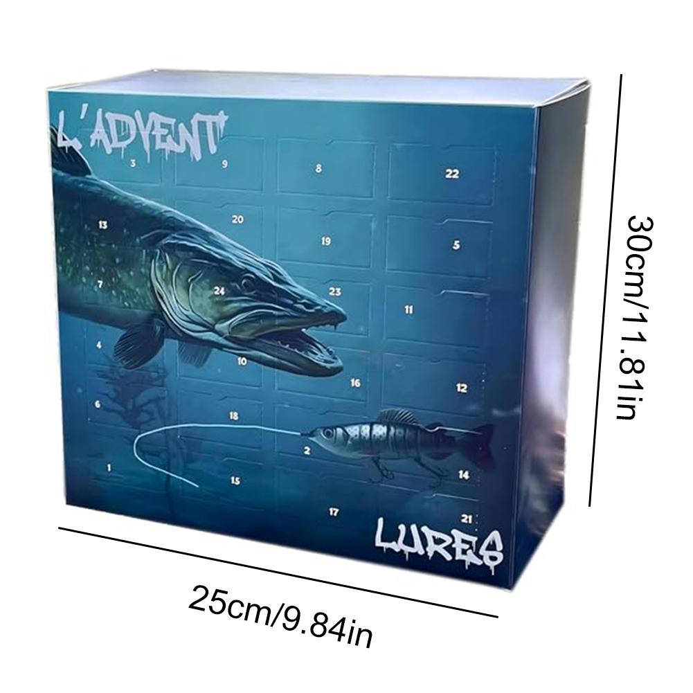 

Fishing Advent Calendar 2025 Christmas Countdown Calendar Christmas Advent Calendar Xmas Surprise Gift for Fisher as shown