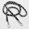 118 cm Geldbörsenkette, Riemen für Umhängetaschen, Ersatzketten für Handtaschen, Leder-Umhängetaschen, Kettenriemen, DIY-Taschenteil für Frauen und Mädchen