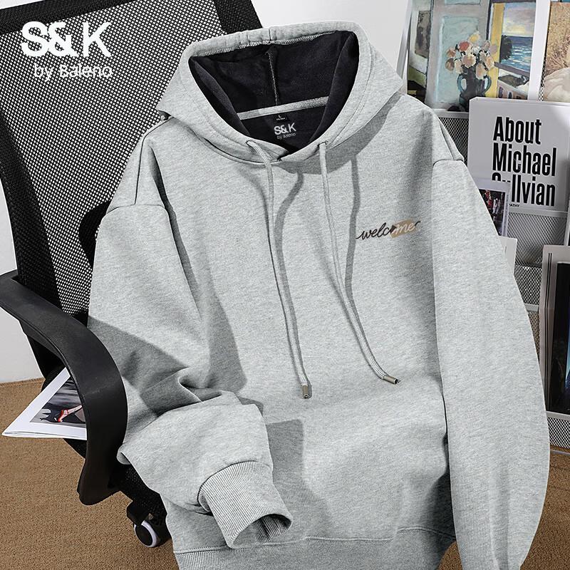 

Baleno S&K Men s Plush Fleece Hooded Sweatshirt 3XL