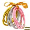 9 Stück/Set Modeschmuck Goldenes Armband Buddhistisches Jonc Armreifen Set für Damen Glitzergefülltes Jelly Silikon Buddha Mädchen Armbänder