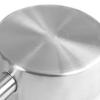 Stainless Steel Saucepan with Handle Multipurpose Nonstick Handheld Sauce Pan Cooking Pot for Induction Cooker Gas