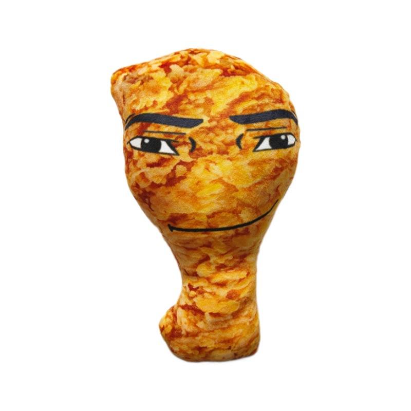 

Новая серия Gegagedigedagedago Плюшевая игрушка Кукла Мягкая подушка в виде куриных наггетсов для детей Подарки на день рождения Креативное украшение комнаты 25cm