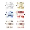 40 Pieces Christmas Ball Ornaments Set Charm Pendants for New Year Home Yard