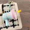 Cute Mini Record Player Keychains with Soothing Music Box Function for Music Lovers