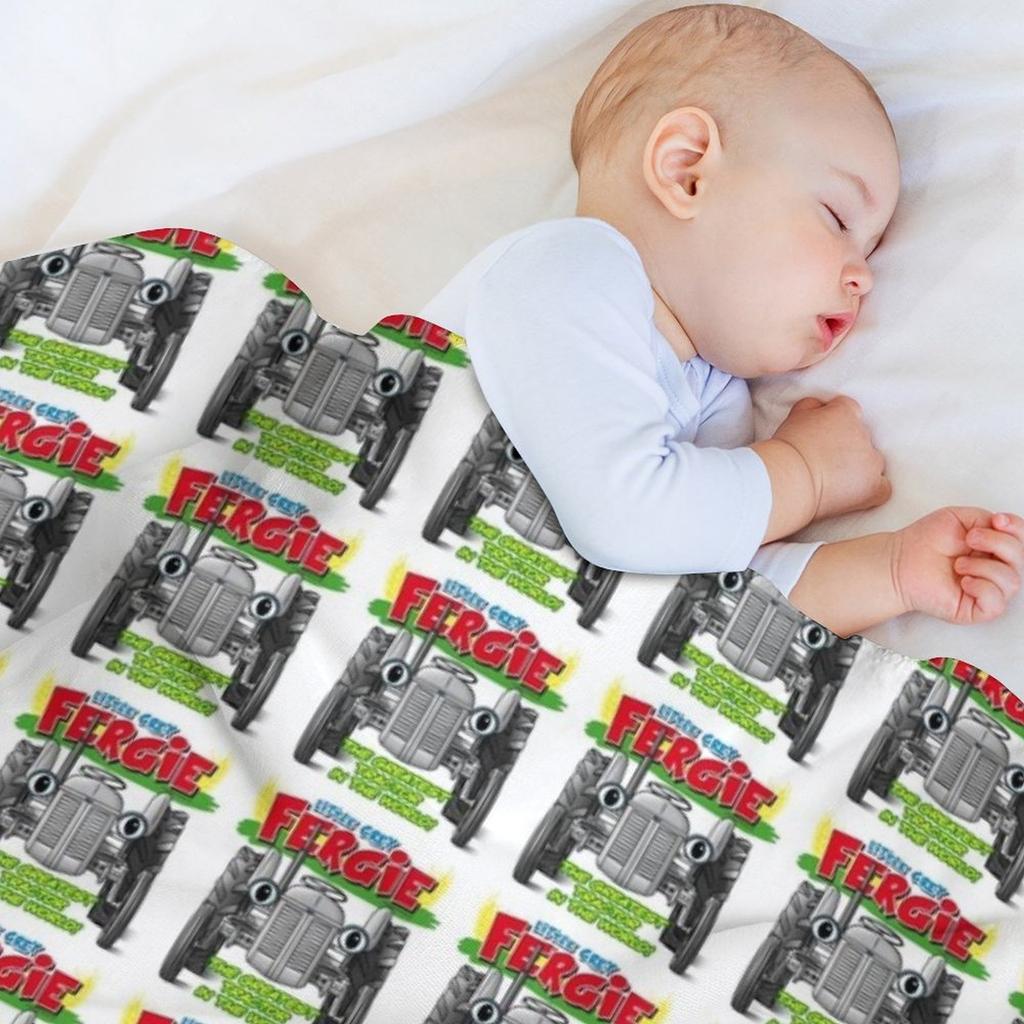 The greatest tractor in the world Throw Blanket Color Fast Cozy Throw Blanket