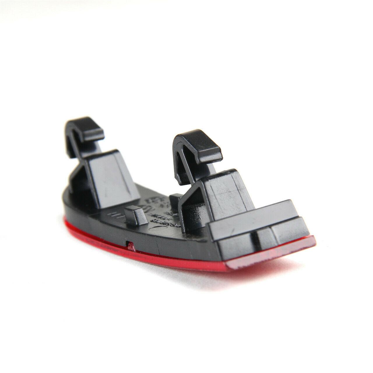 Car ABS Red Rear Bumper Reflector Brake Lamp False Light Decorative Lights For Tiguan L 2017-