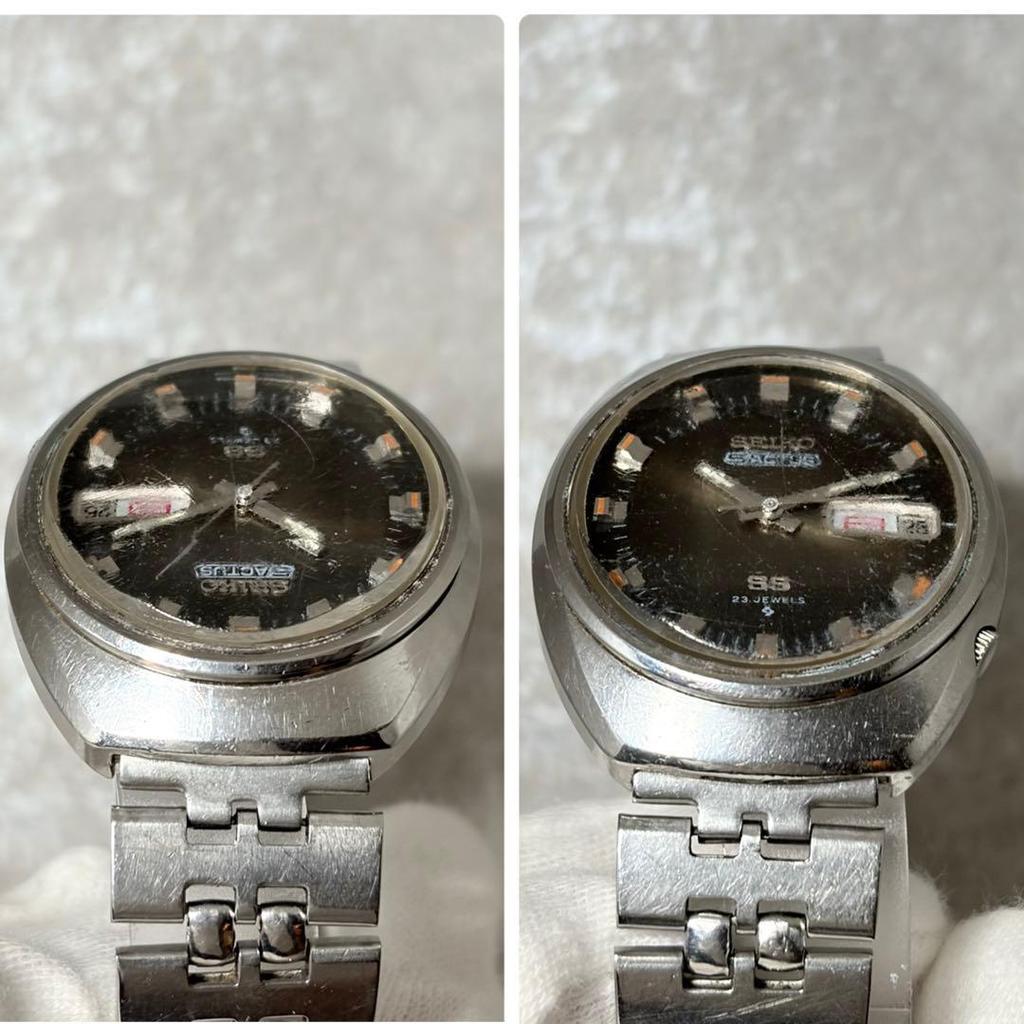 Used [In operation1973] Seiko 5 Actus SS 6106-7590 23 jewels automatic winding