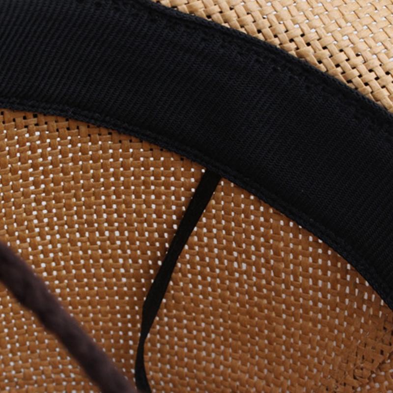 Stroh-Cowboyhut Bestickter Cowboyhut Überraschungsgeschenk für Freund