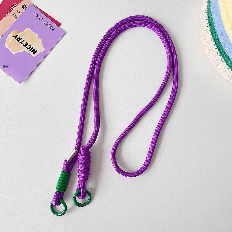 Adjustable 6MM Crossbody Phone Lanyard Clip with Anti-Lost Feature