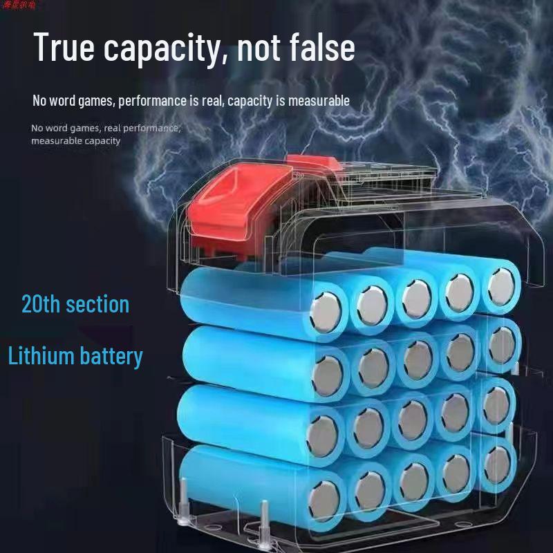 Electric Drill Car Wash, Lawn Mower & Fan with Lithium Battery