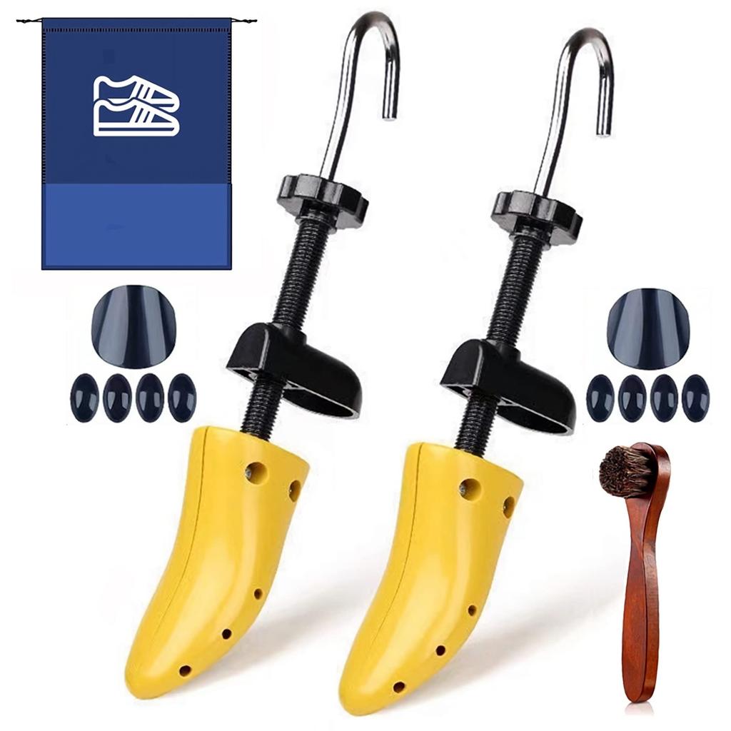 Whalesun Shoe Shoe Shoe Shoe Size Shoe Plastic Shoe Bag with Shoe for High Heels Set of 2 Stretcher, Tree, Fitter, Adjuster, Stretcher, Brush,