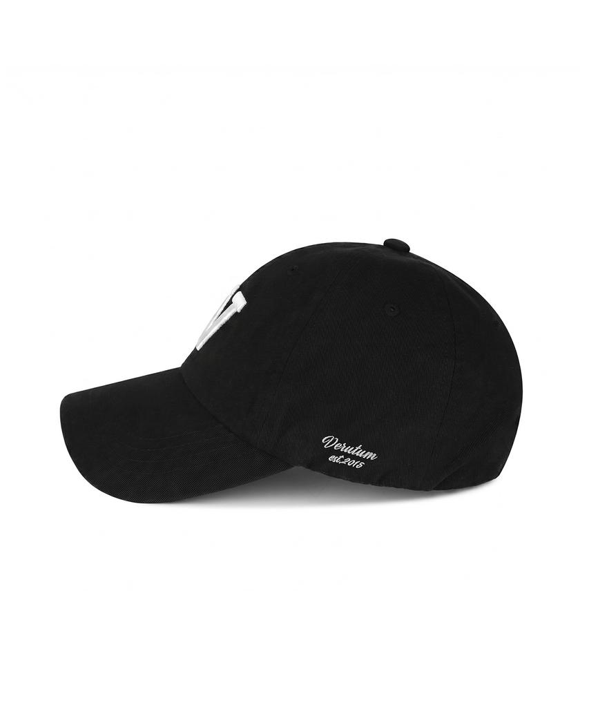 VERUTUM Vrt Initial Ball Cap Black V