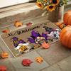 Halloween Goblin Door Mat Holiday Decoration Entrance Welcome Mat Boo Bat Pumpkin Indoor and Outdoor Decorative Carpet