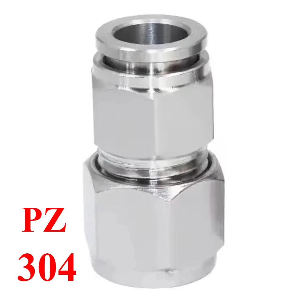 4 6 8 10 12 14 16 mm Rohr Außendurchmesser 2 3 4 Wege Winkel T-Stück Y-Stück Kreuz Durchgangsverschraubung Edelstahl Push-In-Verbinder Pneumatik-Luftfitting