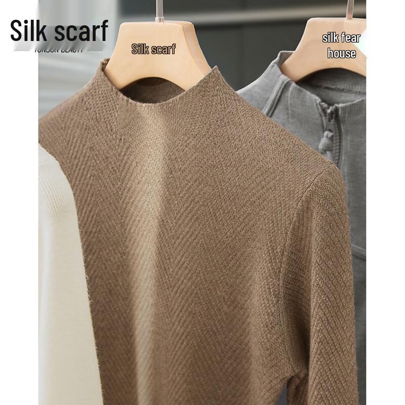 

Women s Slim Fit Mock Neck Sweater One Size