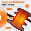 Extra-Large Heated Vibration Knee Pad Knee Massager 4 Motor Vibration Massage 3 Speed Heating 12V Direct Plug Power Supply