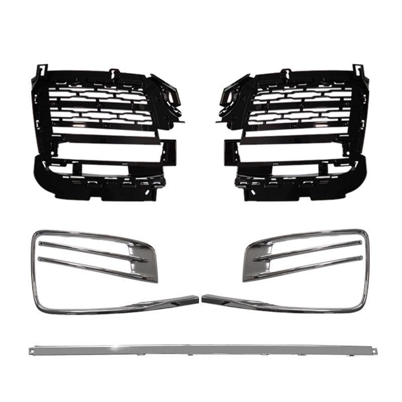 Trim Kit for Range Rover 18-22: Grille, Shark Gill, Handle Cover, Tailgate, and Body Trim