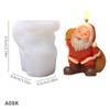 DIY Food-Grade Silicone Mold for Christmas Gifts – Santa Claus Ornament/Candle Mold
