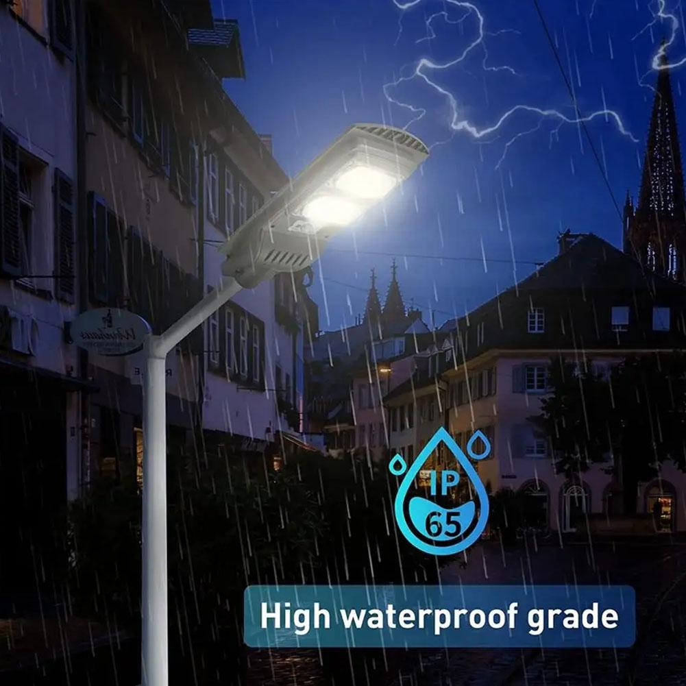 50w/100w Outdoor Solar Street Light Human Motion Sensing And Courtyard Waterproof Outd P6X6