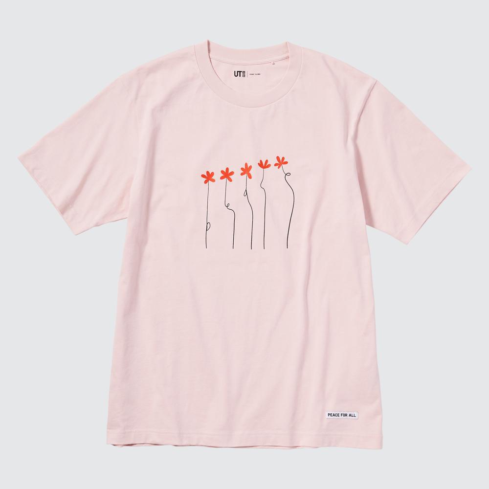 

Футболка UNIQLO HANA TAJIMA UT с коротким рукавом и рисунком