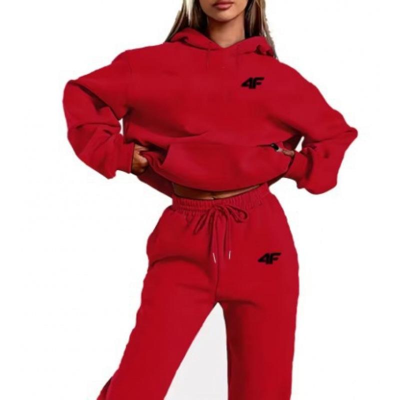 Unisex Herbst Buchstaben-Print Hoodie Sweatshirt Set