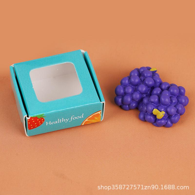 Micro Landscape Play House Children'S Toys Simulation Fruit Mango Strawberry Orange Doll House Diy Scene Miniature Ornament