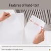 Oil-Proof Kitchen Range Hood Filter: Thick, Absorbent, Fireproof Film for Household Use