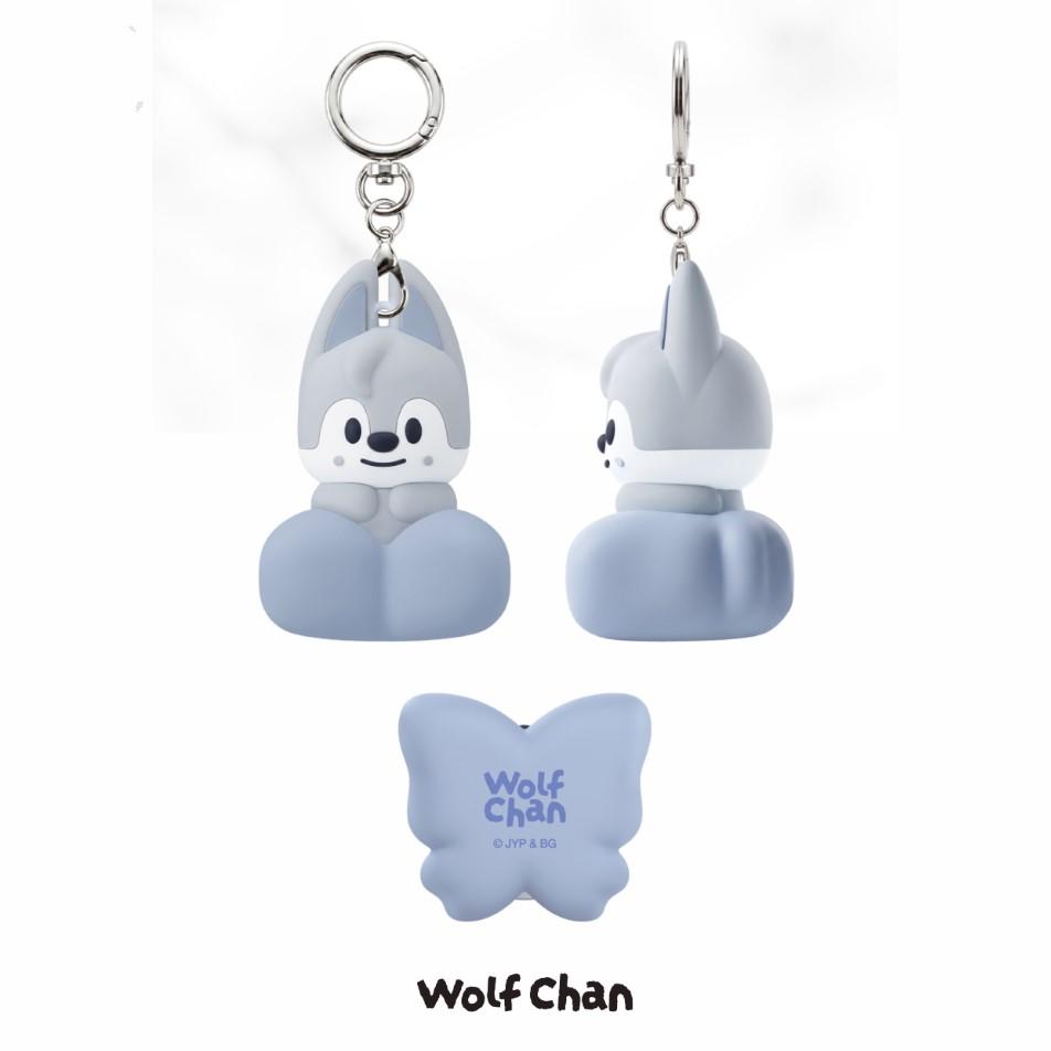 Stray Kids - [World Tour Run It Seoul] SKZOO SECRET CLICKER KEYRING Bangchan