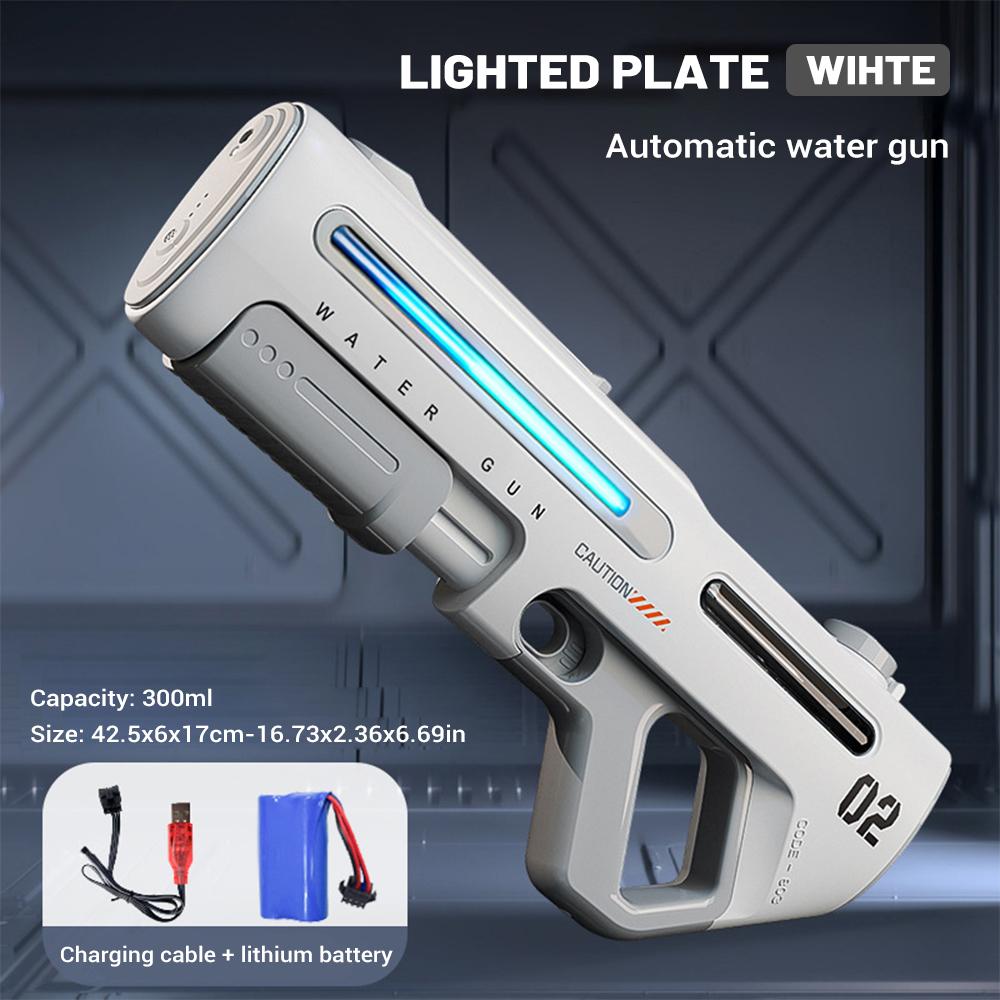 

Детский электрический водяной пистолет высокого давления, импульсные водяные пистолеты, автоматический распылитель воды, высокая емкость, игрушка для бассейна для мальчиков, летние подарки