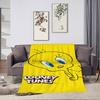 Cartoon Bird Cute T-Tweety Blanket Plush Nap Sofa rug for Living Room Warm Office Bedroom Birthday Home Travel Kid Gifts