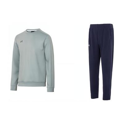 Gradient Reflective Sports Knit Hoodie And Breathable Knit Sports Pants Casual Set Men Sets 22600303-011+23600703-409