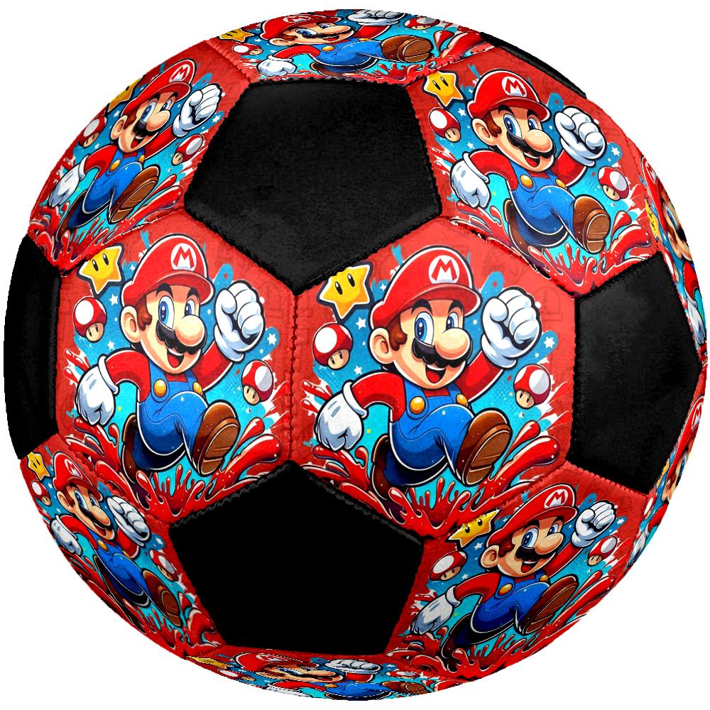 Mario Theme Size 5 Soccer Ball, Suitable for Both Indoor and Outdoor Matches, a Gift Suitable for Everyone.