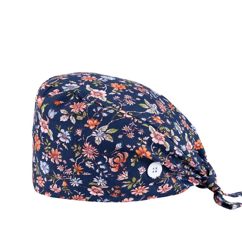 200 Kinds Adjustable Medical America National Pattern Cartoon Pet Hospital Heart Surgical Doctor Cap Surgeon Hat