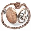 Classic Western Riding Cowboy Horse Quartz Pocket Watch Retro Men's Women's Necklace Pendant Gift