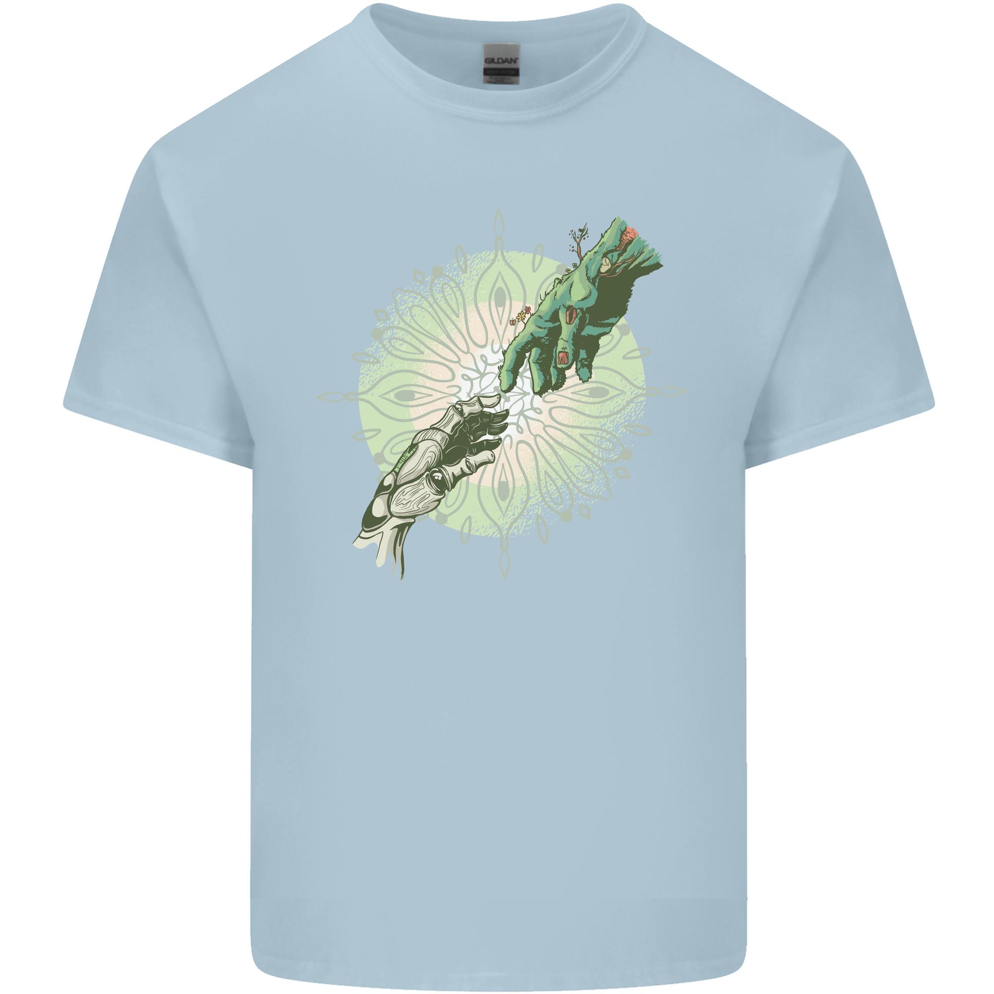 Technology Creation of Adam Parody Teck IT Unisexs Light Cotton TShirt S