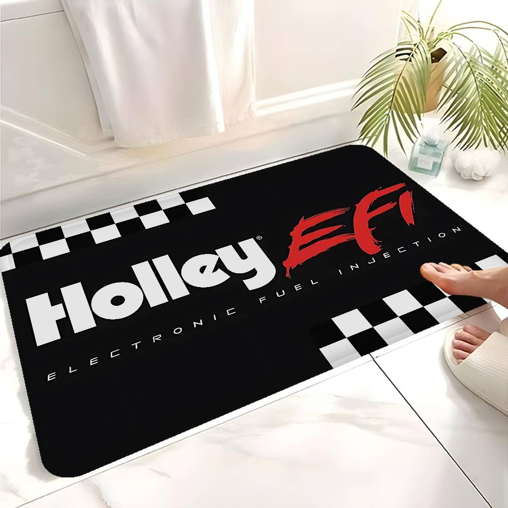H-Holleys Performance Car Door Mat Nordic Style Bedroom Living Room Doormat Home Balcony Anti-Slip Alfombra