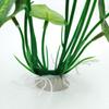 Artificial Aquarium Decor Plants Plastic Aquatic Plant with Large Green Leaves Underwater Plants Fish Tank Aquatic Plant Adorn