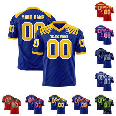 Custom Football Jerseys Personalized Printed Team Name & Number Sports Uniform For Men Women Youth