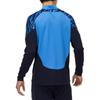 Mizuno Color Block Logo Stand Collar Zip Fitted Long Sleeve Jacket Unisex Jacket Blue P2MC203525