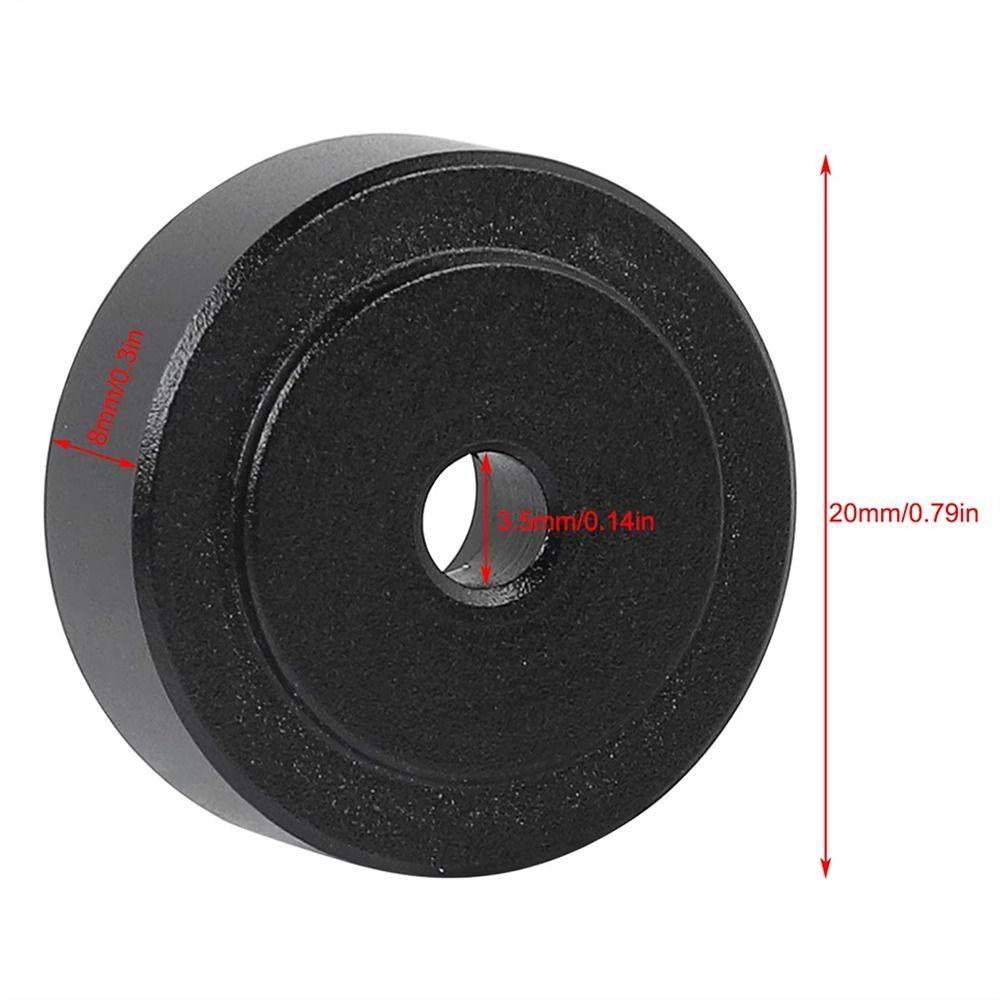 1/4 Stück Aluminiumlegierung Füße Pad Isolation Verstärker Basis Füße für Lautsprecher CD Verstärker