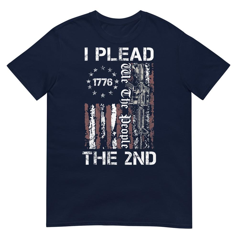I Plead The 2nd Aunisexdunisext We The People Usa Ar15 Pro Gun Tshirt S